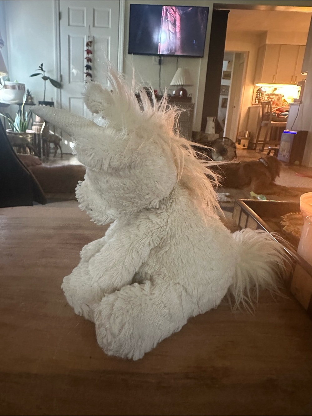 Jellycat 8” bashful unicorn used - Picture 2 of 6